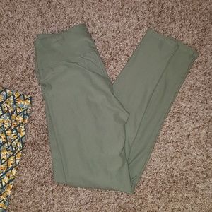 OS LLR Green Leggings